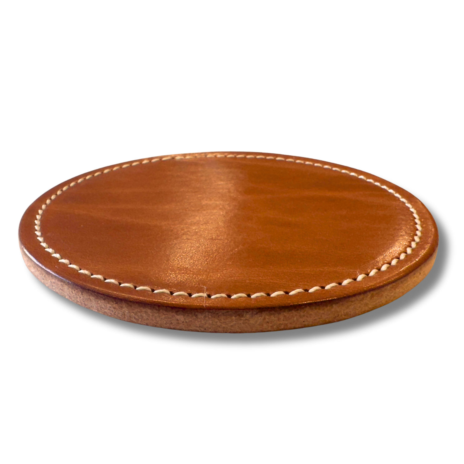LEATHER COASTER 4 SET - MEMBERS ONLY