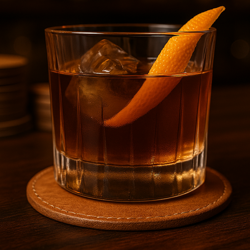 LEATHER COASTER 4 SET - MEMBERS ONLY