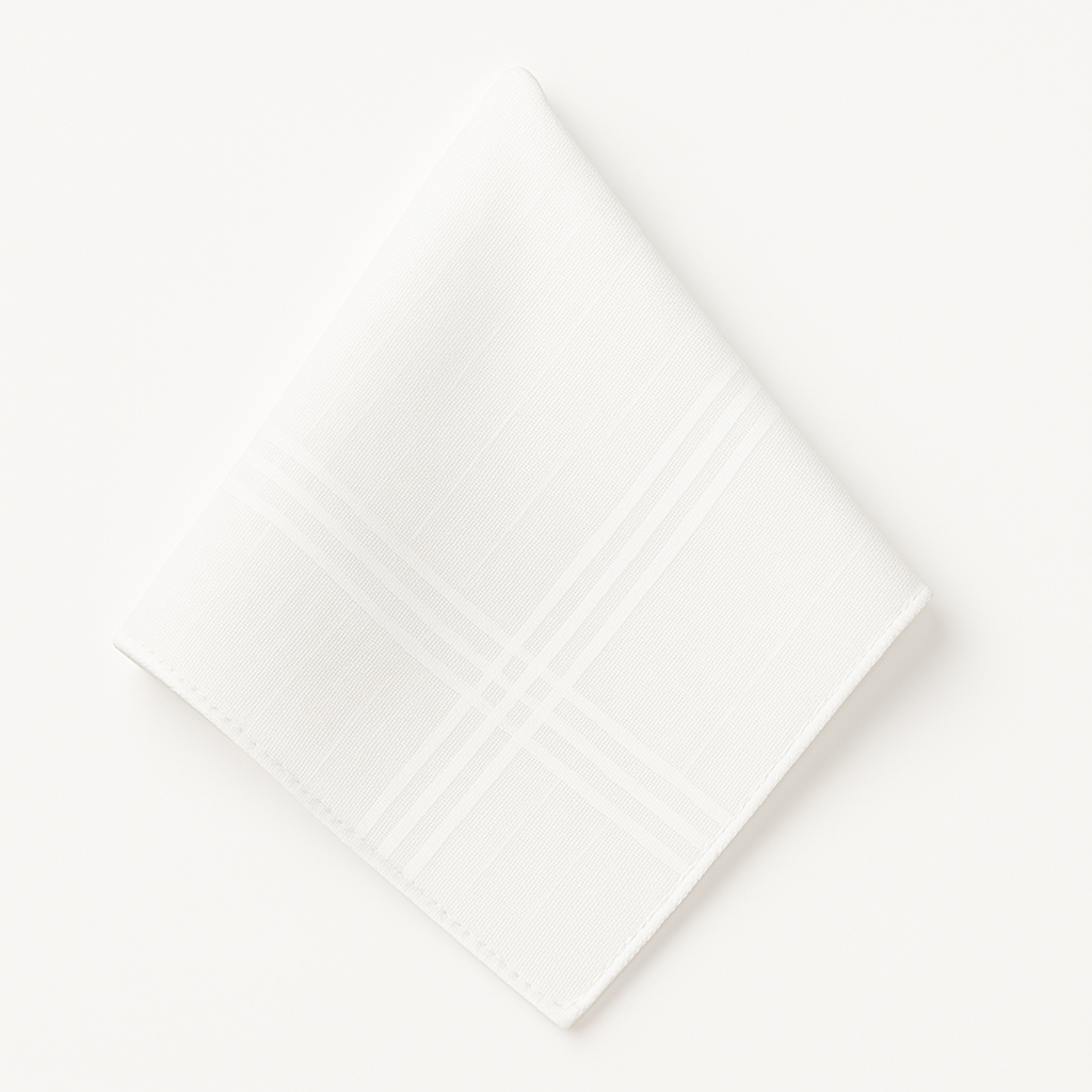 LUXURY COTTON HANDKERCHIEF - MEMBERS ONLY