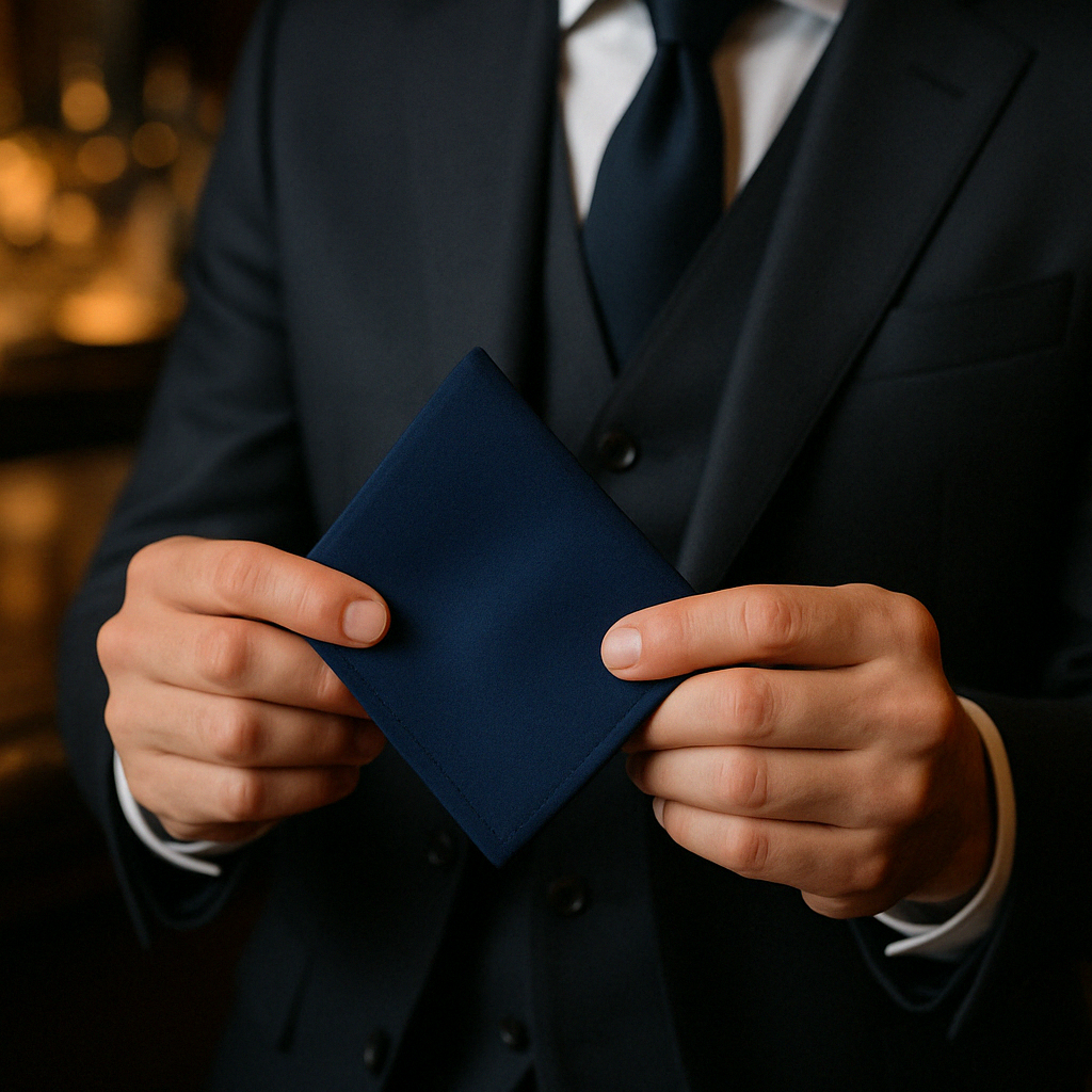 LUXURY COTTON HANDKERCHIEF - MEMBERS ONLY